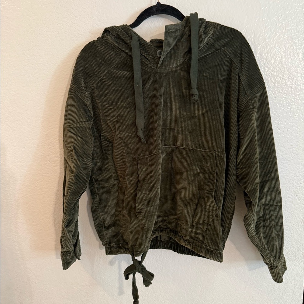 American Eagle Outfitters Olive Corduroy Jacket